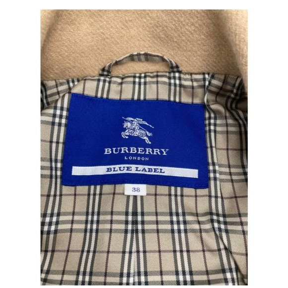 Burberry Jackets & Coats Authentic Burberry Blue Label Wool Angora